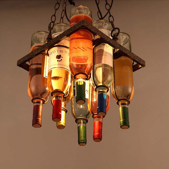Loft Glass Bar Cafe Pendant Light
