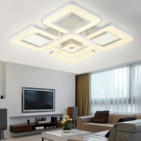 5Heads Square Shape Ceiling Light  