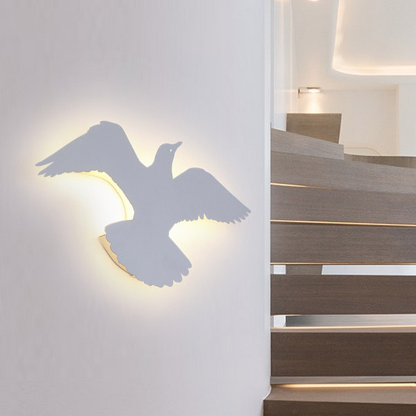 LED“和平鸽”壁灯