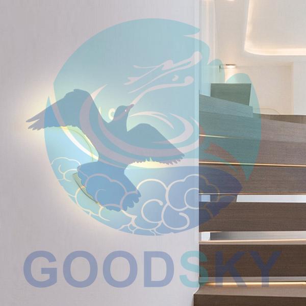 LED 'Peace Dove' Wall Light 