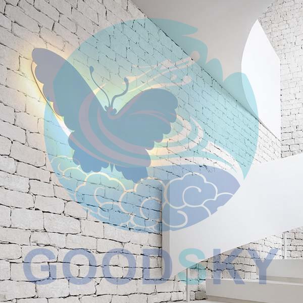 LED 'Quiet Butterfly' Wall Light