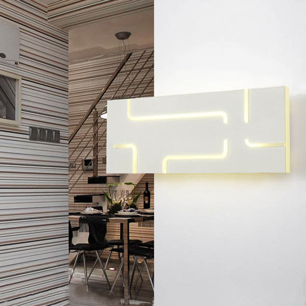LED 'QR Code' Hotel Project Wall Light