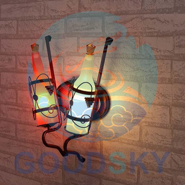 Glass Bottle Coffee Shop,Bar Wall Light