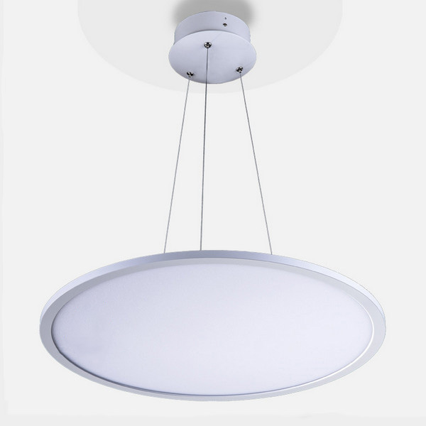 LED商业照明圆形面板吊灯