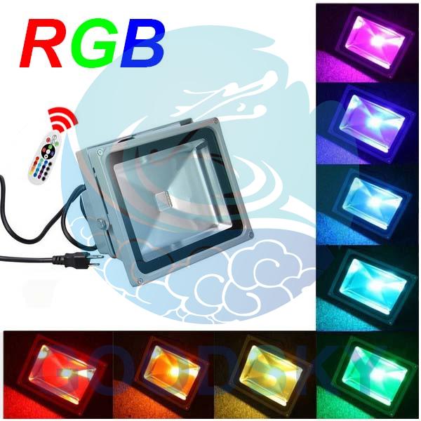 LED Flood Light - RGB Adjustable
