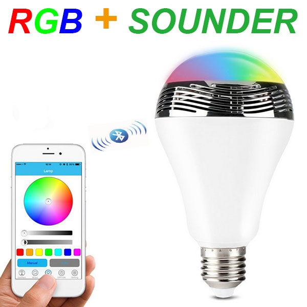 LED灯泡-RGB调光+蓝牙音箱
