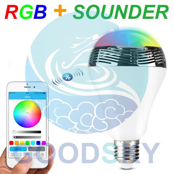 LED Bulbs - RGB+SOUNDER